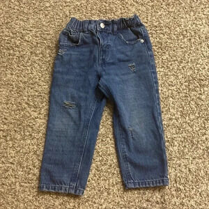 Zara distressed toddler denim jeans | 18-24m